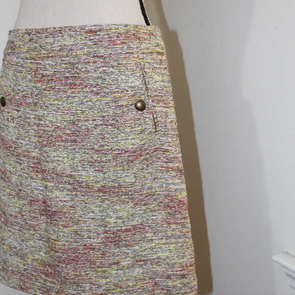 Loft, tweed mini skirt - Picture 4 of 11